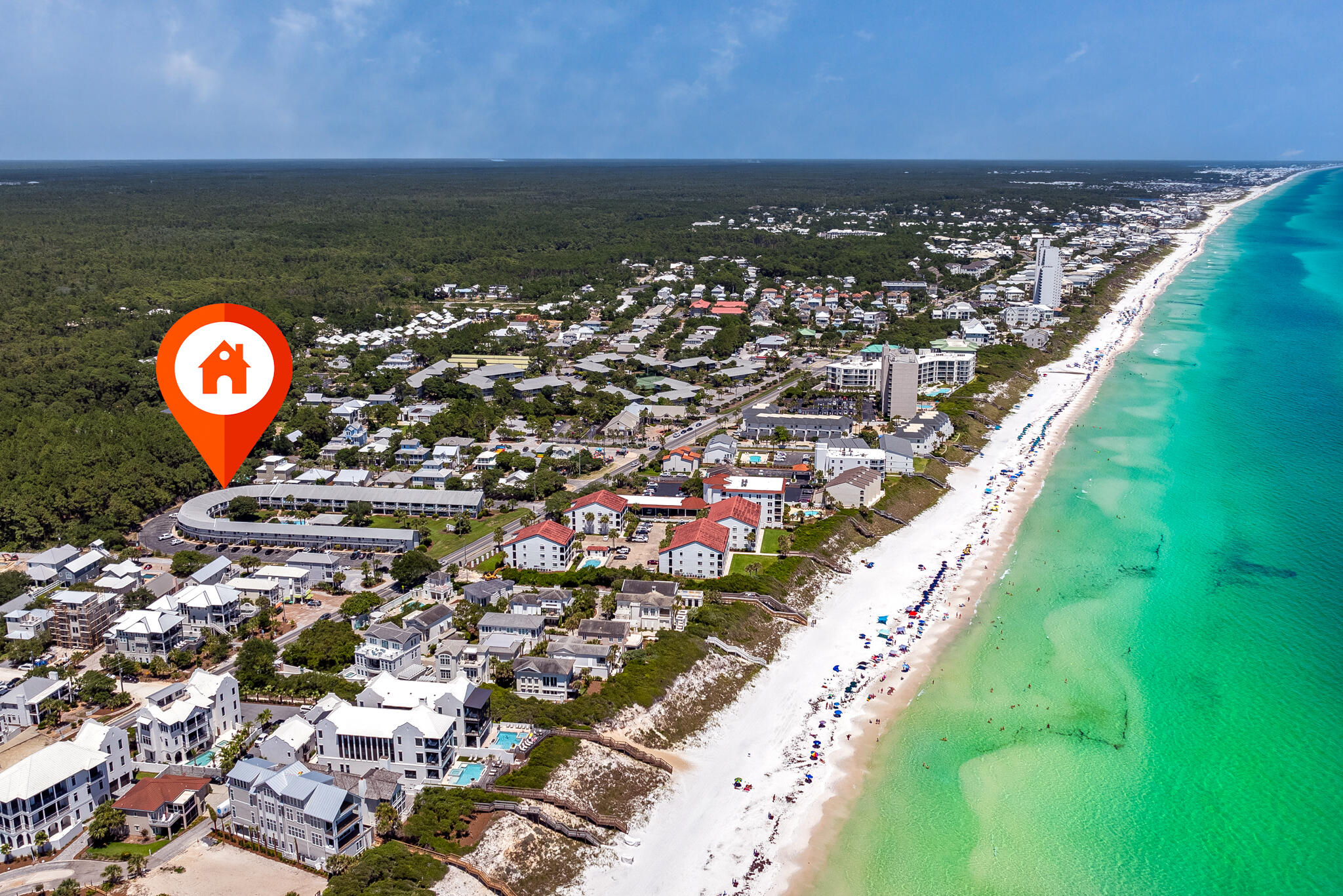 3605 East County Highway 30A, Unit 223 Santa Rosa Beach, FL 32459 - Photo 27 of 30 a view of a city