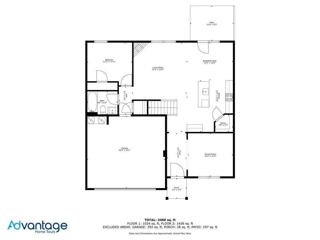 3650 River Rock Road Lithonia, GA 30038 - Photo 41 of 42 a picture of a floor plan