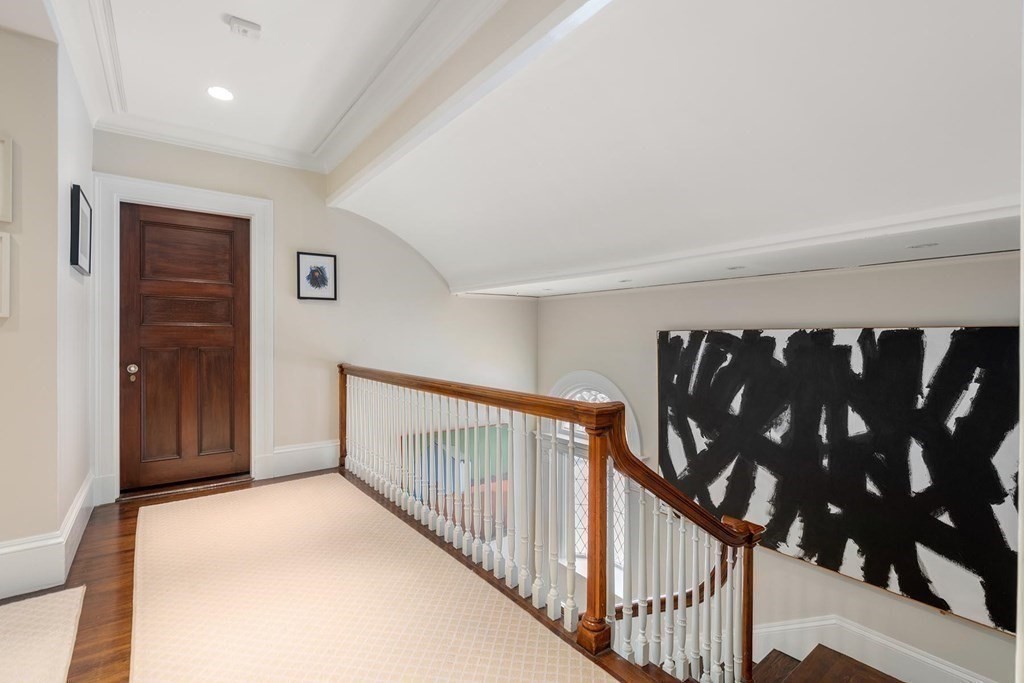 37 Circuit Road Brookline, MA 02467 - Photo 23 of 37 a view of a hallway with stairs