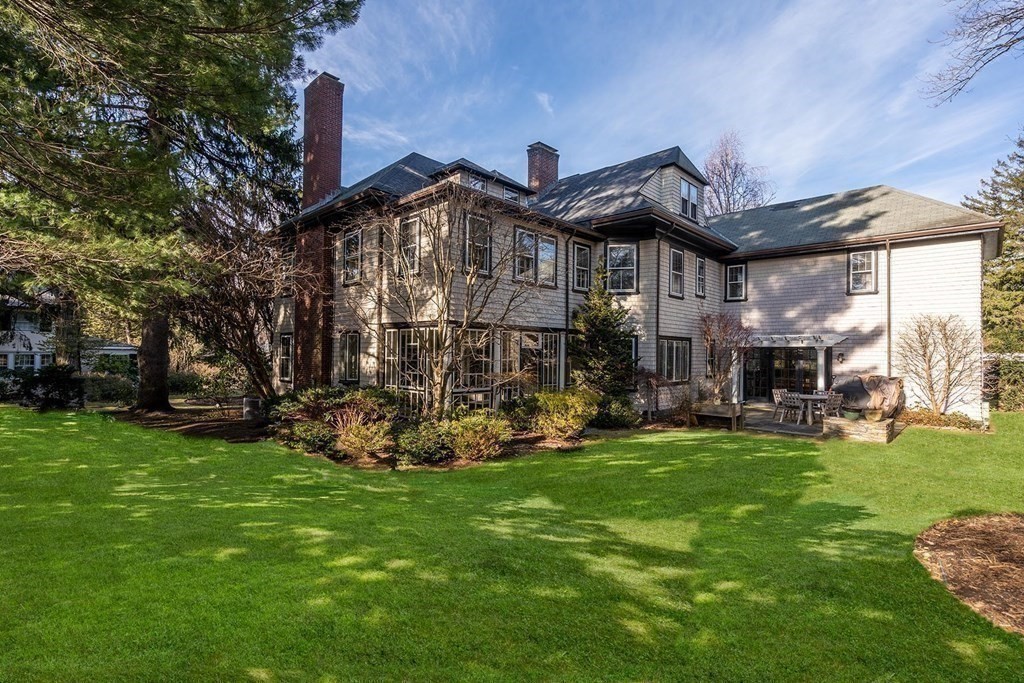 37 Circuit Road Brookline, MA 02467 - Photo 36 of 37 a view of a house with backyard