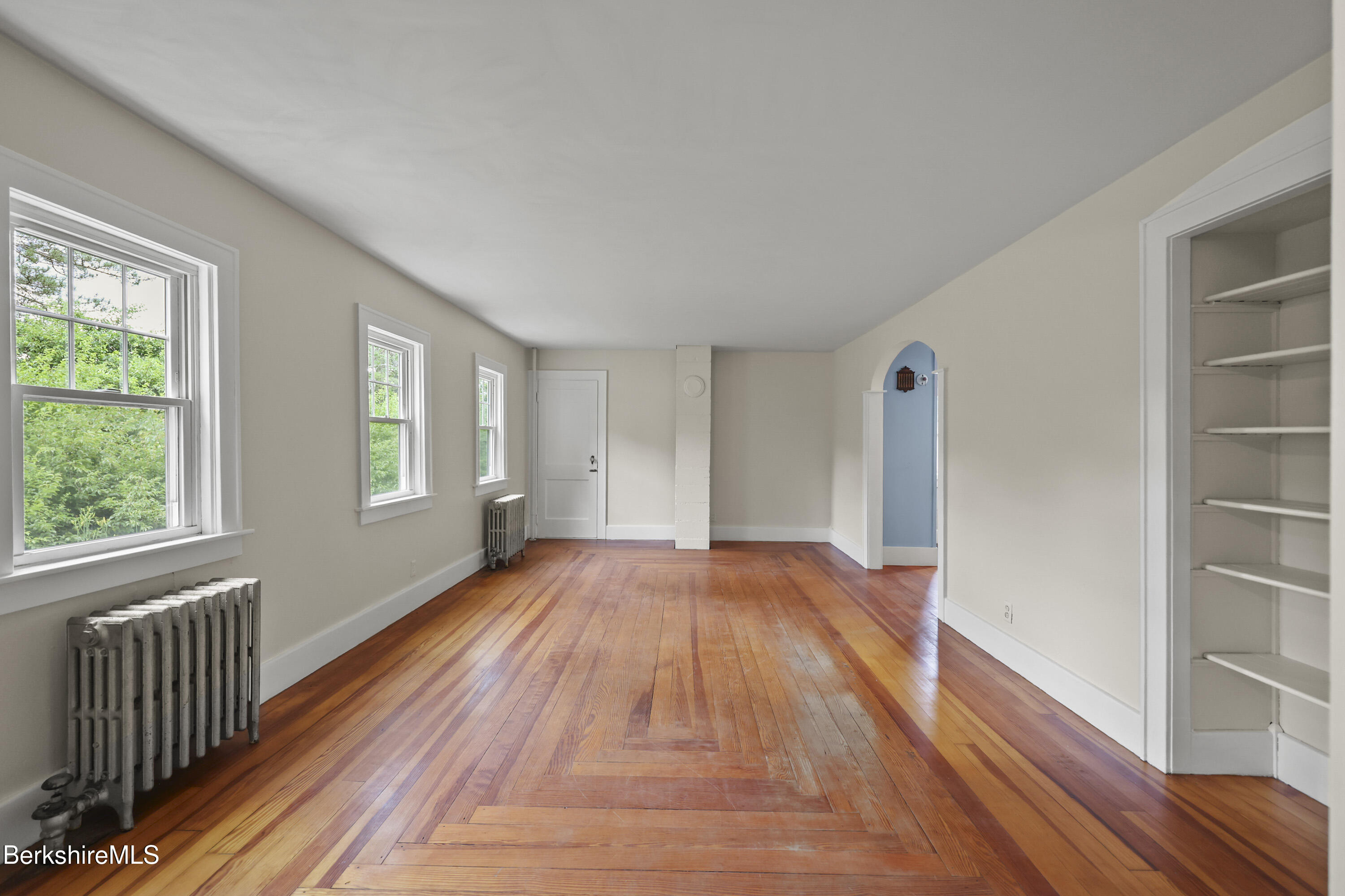 132 South Washington State Road Washington, MA 01223 - Photo 2 of 41 a view of a room with wooden floor and window