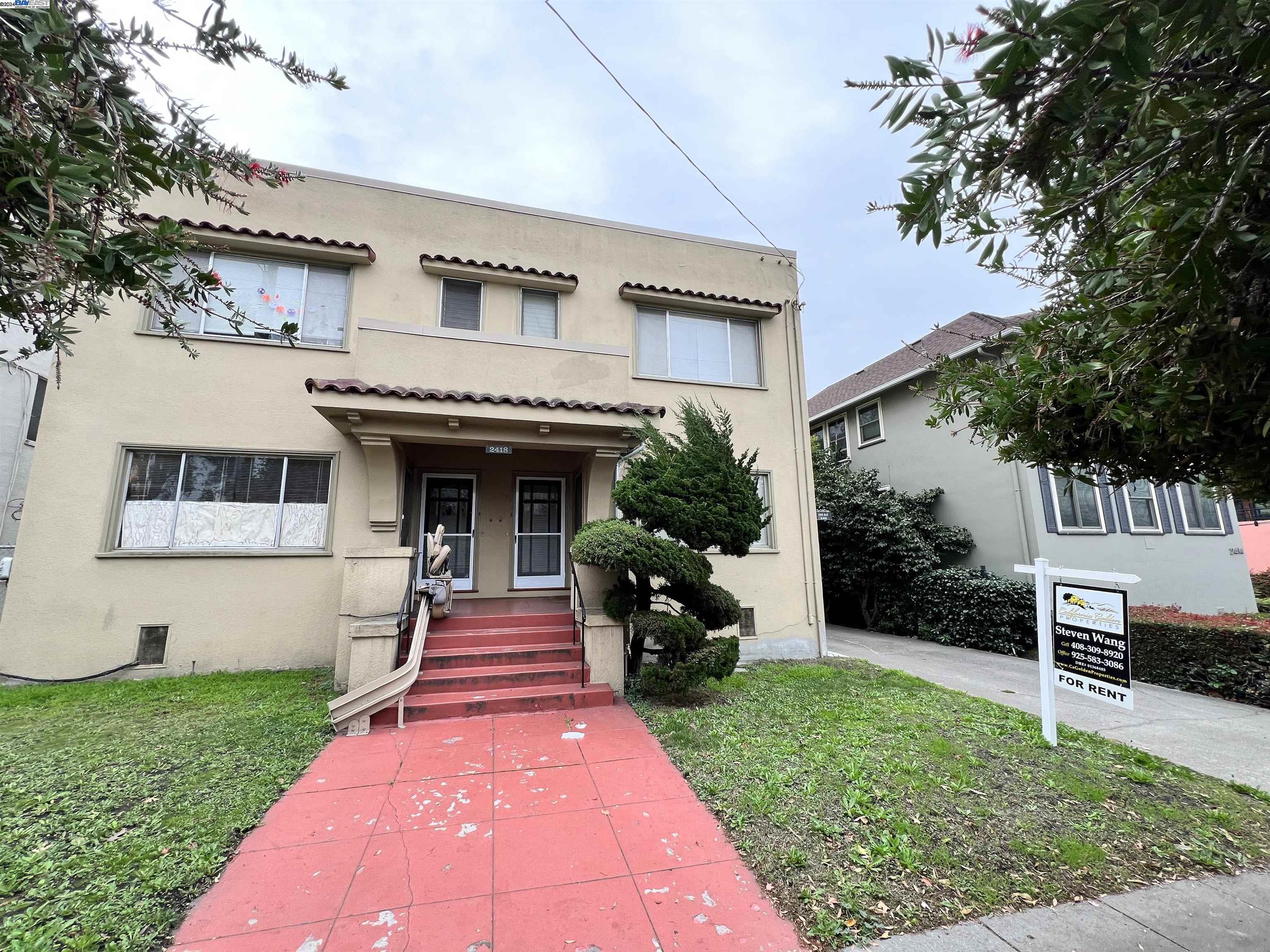 2418 Ashby Avenue, Unit B Berkeley, CA 94705 - Photo 1 of 17 a front view of a house with garden