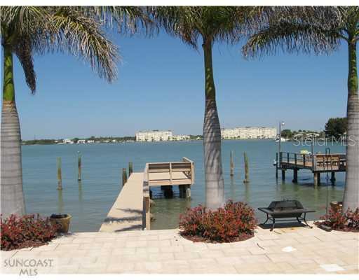 15433 2nd Street East Madeira Beach, FL 33708 - Photo 1 of 1 Exterior Front - BOCA CIEGA BAY FROM THE HOME