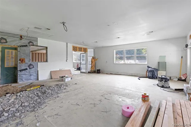 a very nice looking room with a large window