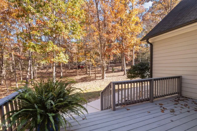 a view of a roof deck