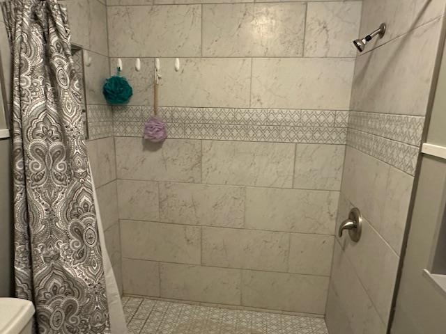 1555 Rich Road Savannah, TN 38372 - Photo 9 of 18 Bathroom with a tile shower and toilet