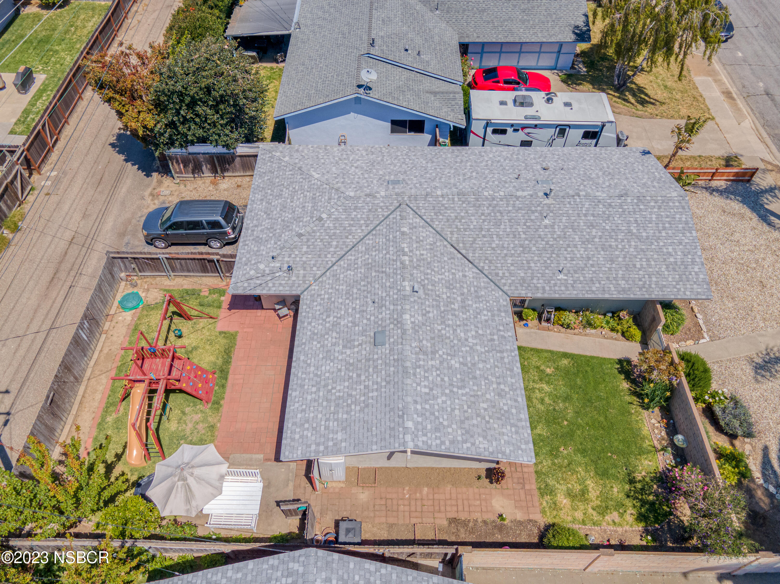 509 North Poppy Street Lompoc, CA 93436 - Photo 31 of 36 an aerial view of residential houses with outdoor space