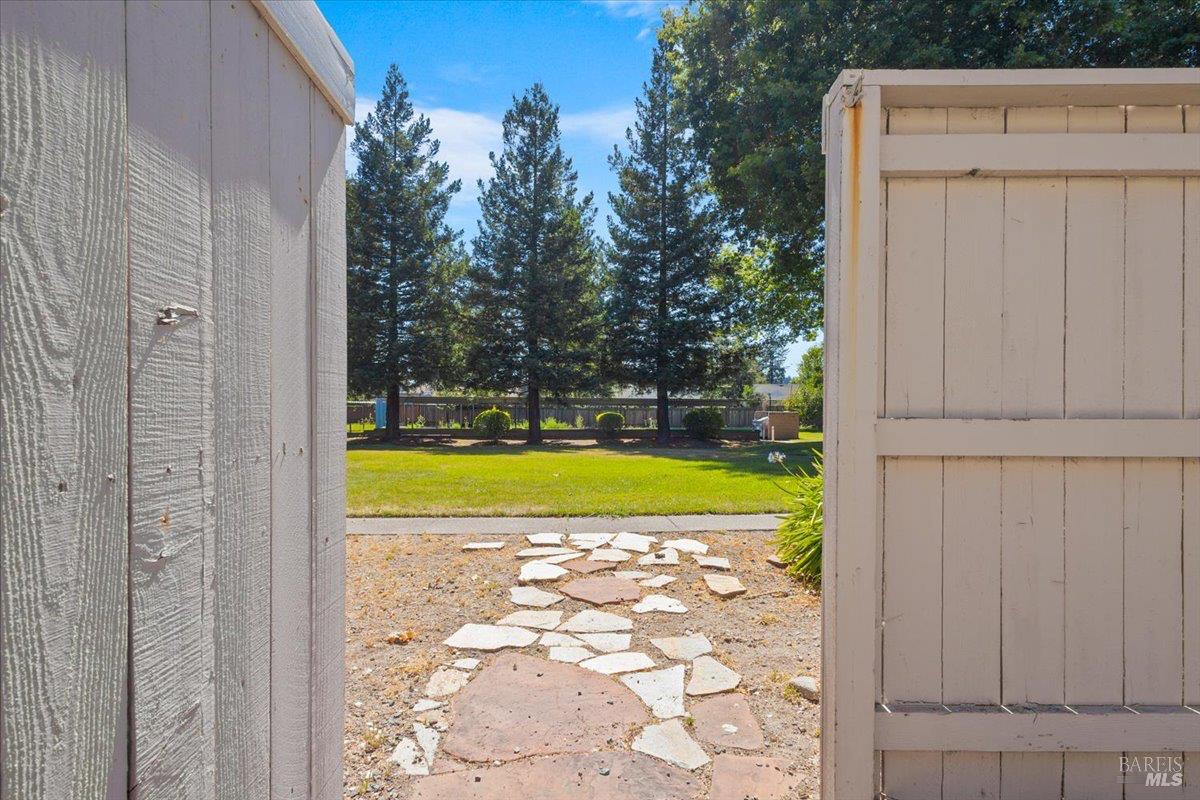 303 Algiers Court Santa Rosa, CA 95409 - Photo 24 of 27 View from the back gate to the community open space