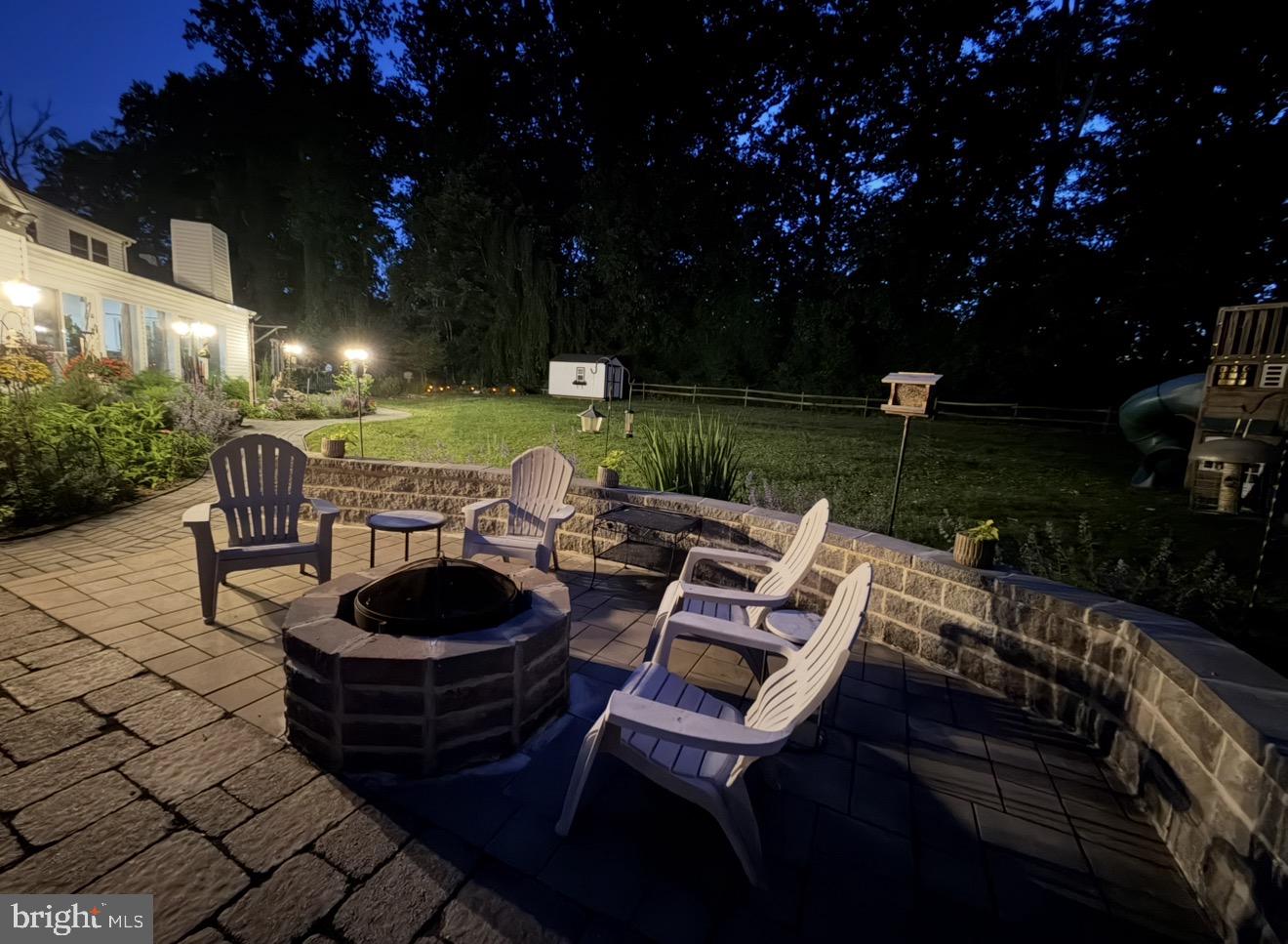 2993 North Providence Road Media, PA 19063 - Photo 43 of 55 a view of yard with patio and outdoor seating