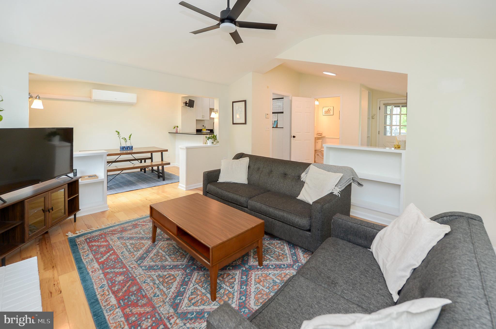 209 Riverview Road Swarthmore, PA 19081 - Photo 11 of 50 Family Room with vaulted ceiling