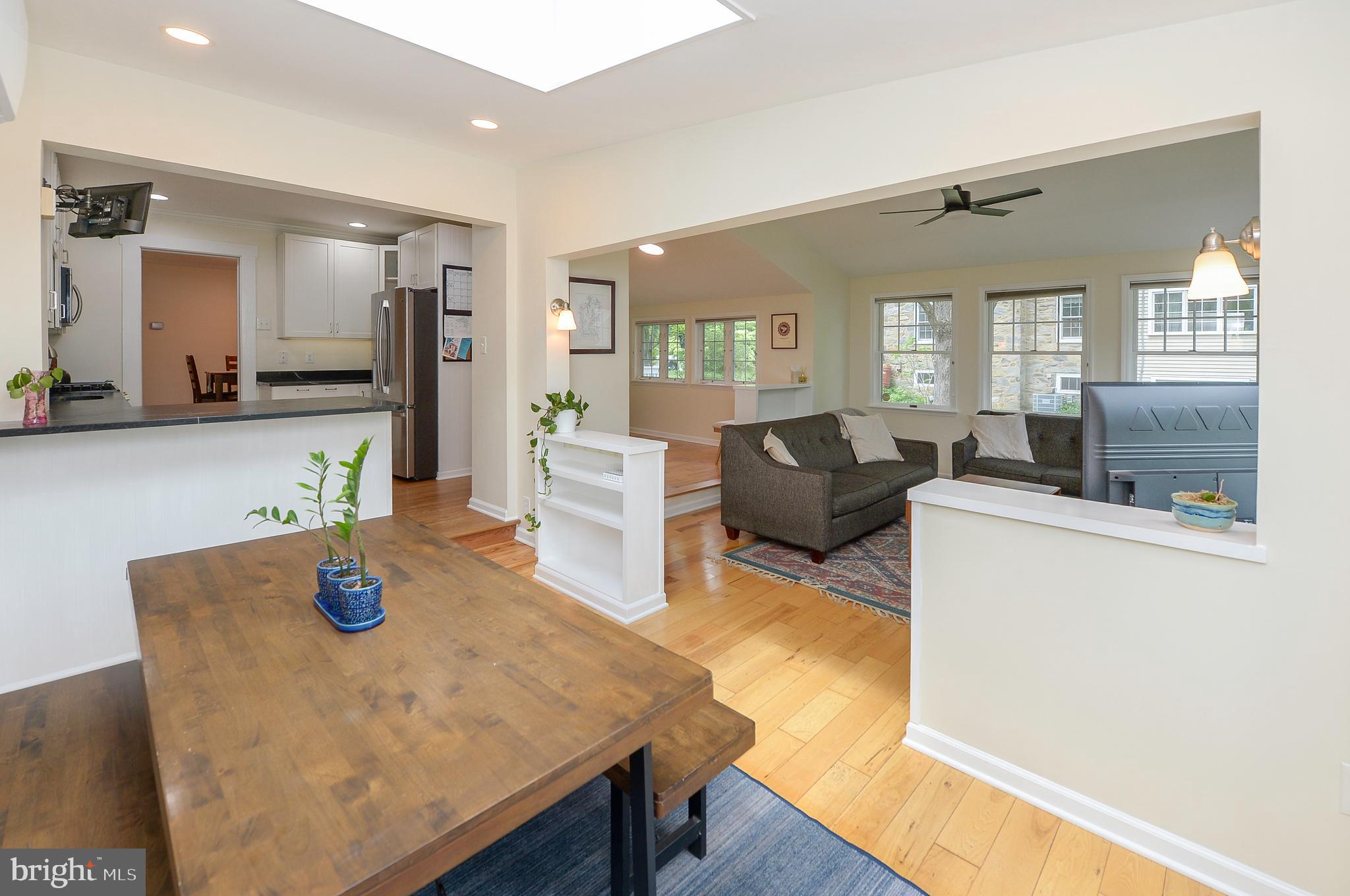 209 Riverview Road Swarthmore, PA 19081 - Photo 13 of 50 Breakfast Room with built-in bookcase