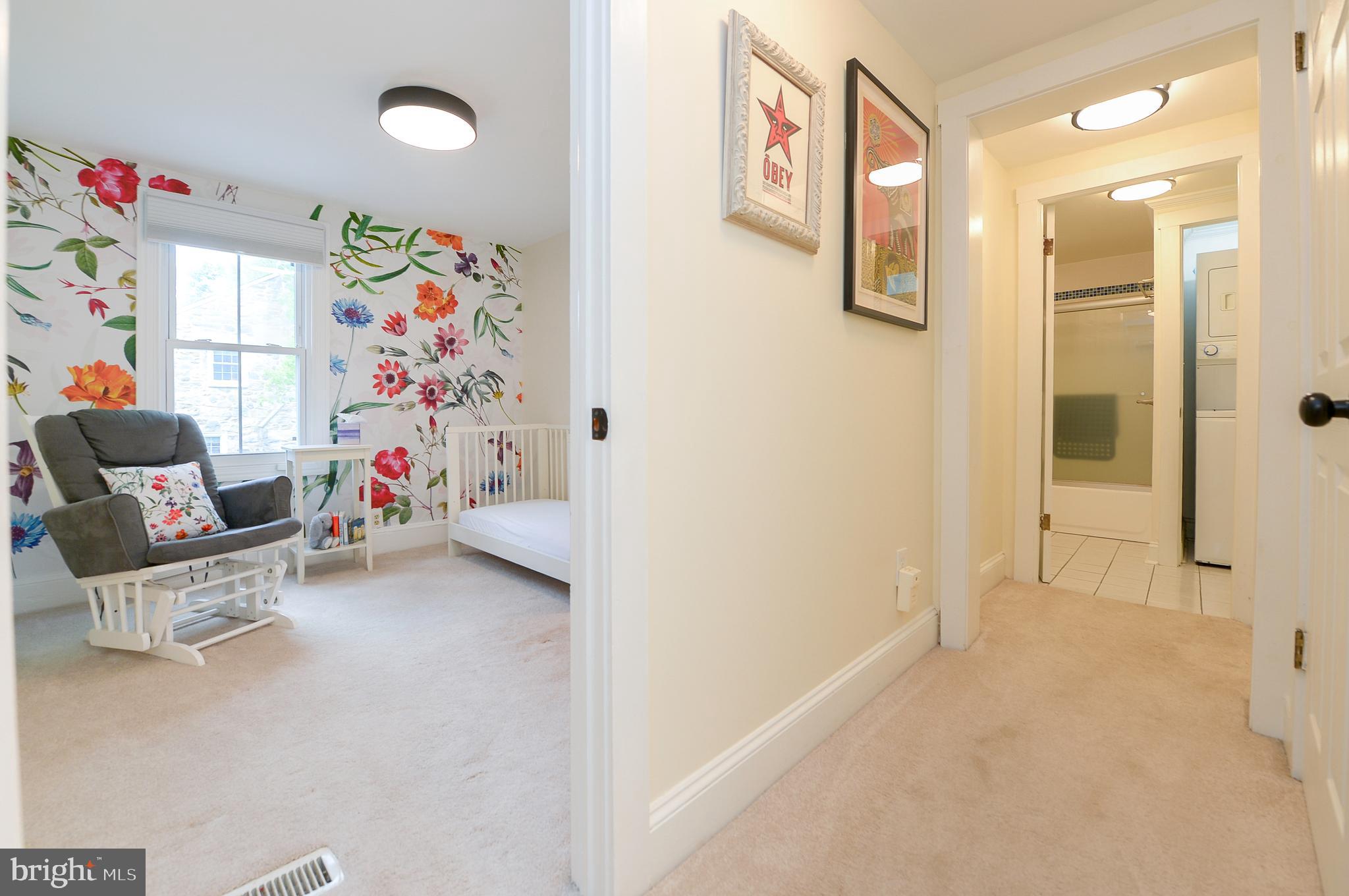 209 Riverview Road Swarthmore, PA 19081 - Photo 26 of 50 Hallway to Bedroom 2 and Three-piece hall bath