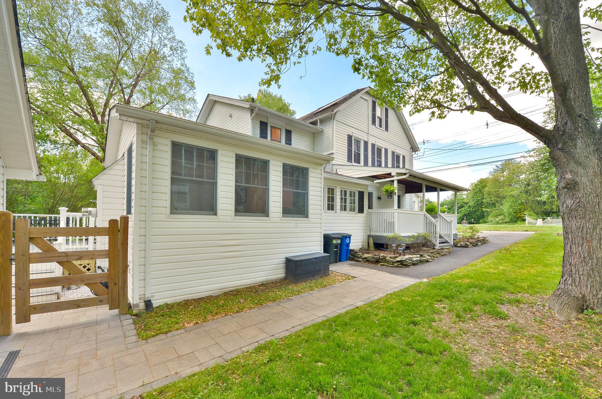 209 Riverview Road Swarthmore, PA 19081 - Photo 37 of 50 Side exterior view