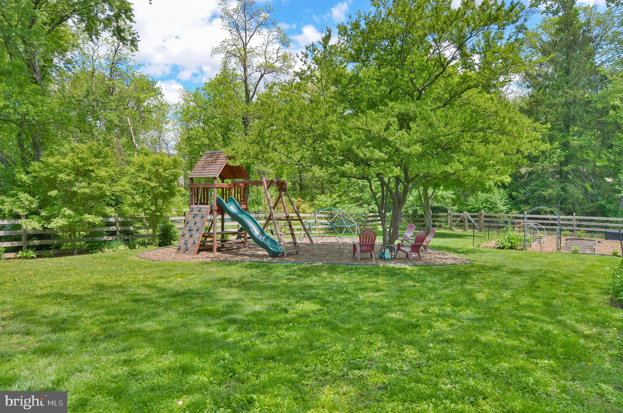 209 Riverview Road Swarthmore, PA 19081 - Photo 43 of 50 Rear Yard Play Space