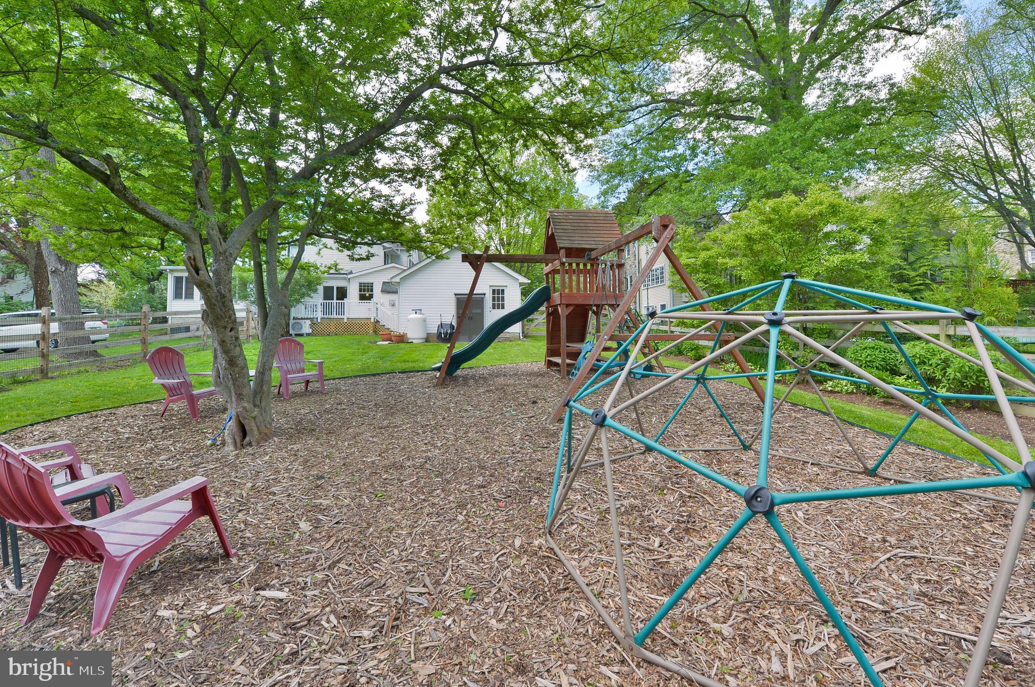 209 Riverview Road Swarthmore, PA 19081 - Photo 45 of 50 Rear Yard Play Space
