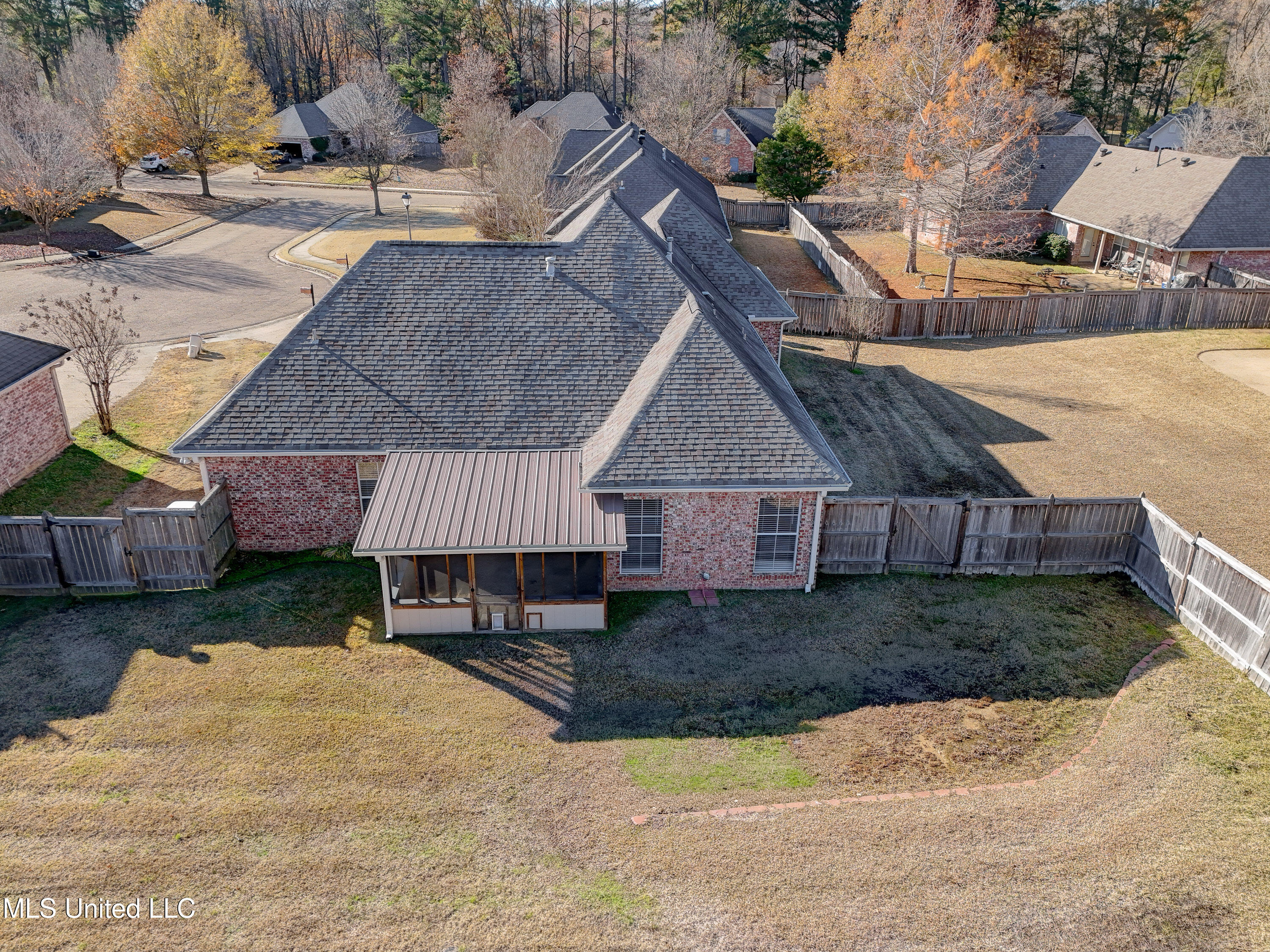 101 Burnham Court Clinton, MS 39056 - Photo 41 of 50 Aerial Rear View