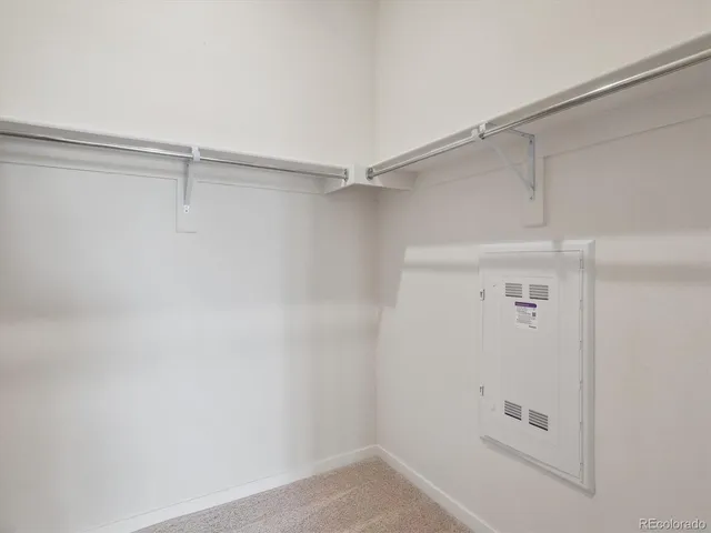 a view of walk in closet