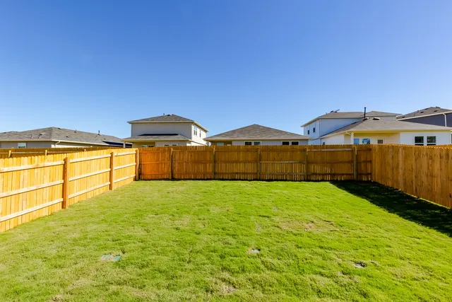 a view of an outdoor space and swimming pool