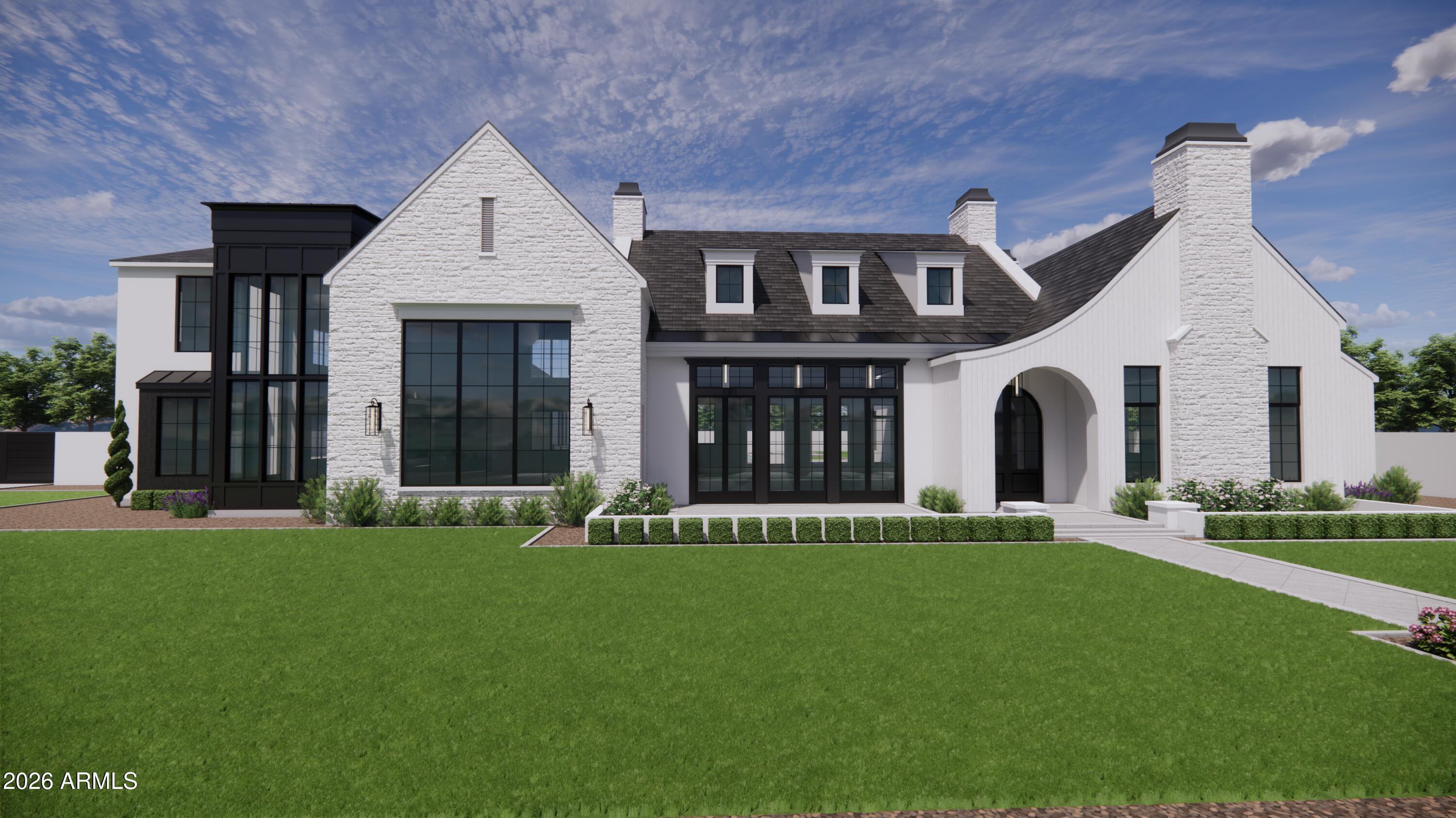 24926 South 182nd Place, Unit 5 Gilbert, AZ 85298 - Photo 9 of 9 a front view of a house with a yard