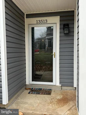 a view of a door of the house