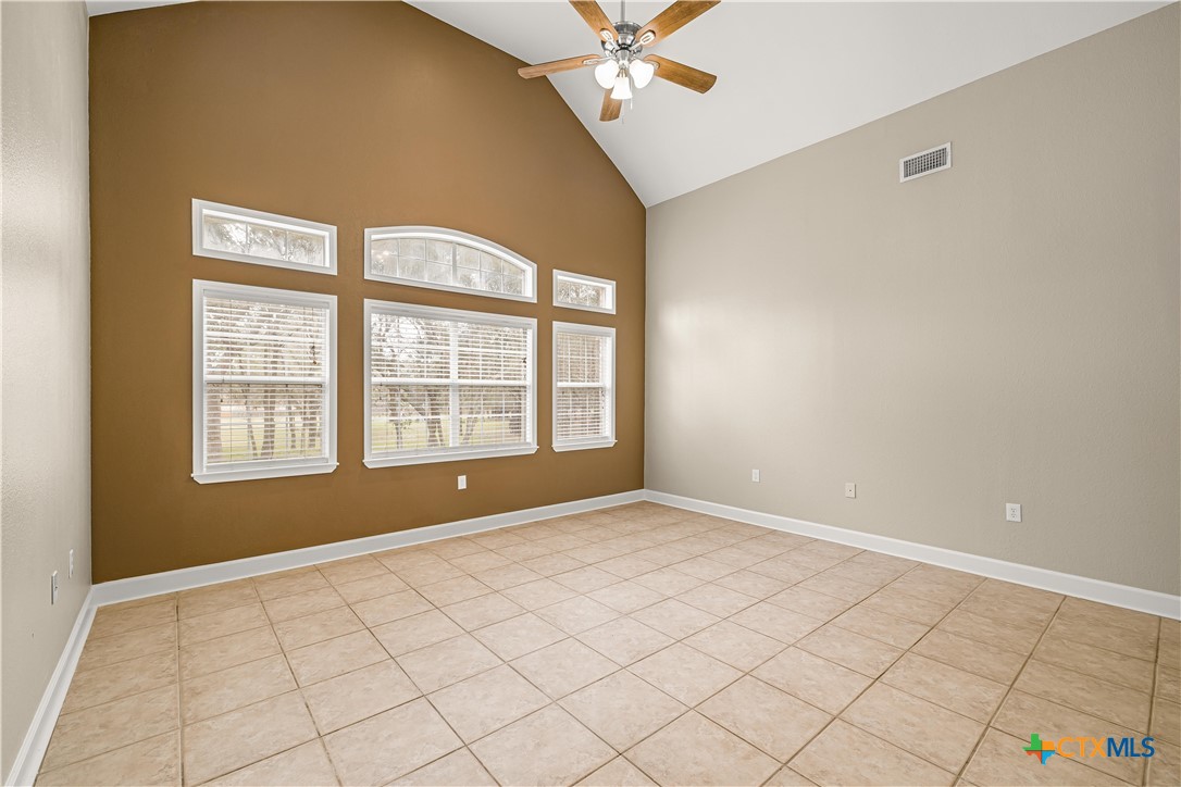 233 Post Oak Bend Inez, TX 77968 - Photo 17 of 45 a view of an empty room with a window