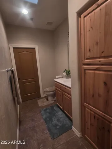 a room with storage and utility