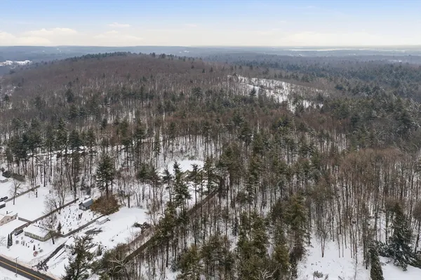 a view of a city of mountains