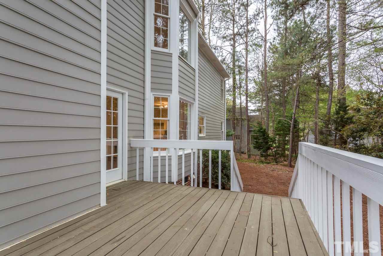 5505 Raddington Street Raleigh, NC 27613 - Photo 23 of 25 a view of wooden deck