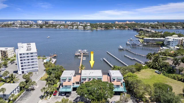 a view of a city with ocean view