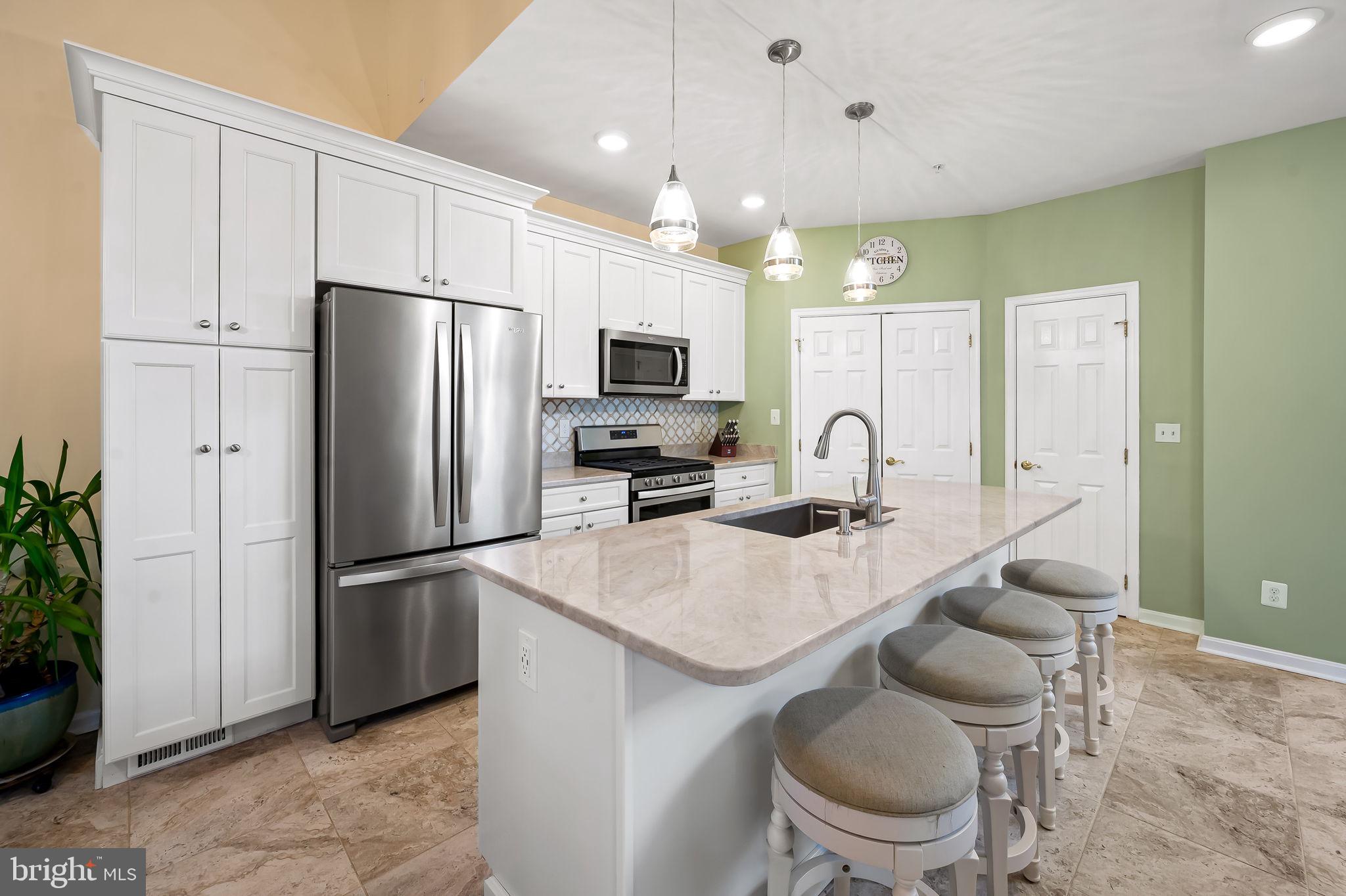 2015 Colgate Circle Forest Hill, MD 21050 - Photo 12 of 50 a kitchen with stainless steel appliances a refrigerator stove microwave and sink