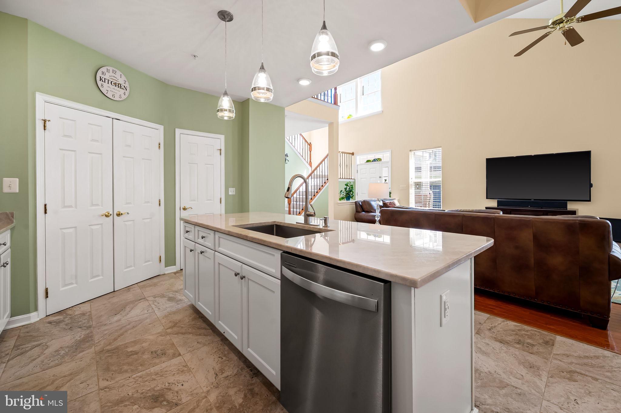 2015 Colgate Circle Forest Hill, MD 21050 - Photo 13 of 50 a kitchen with a sink a counter and a large mirror