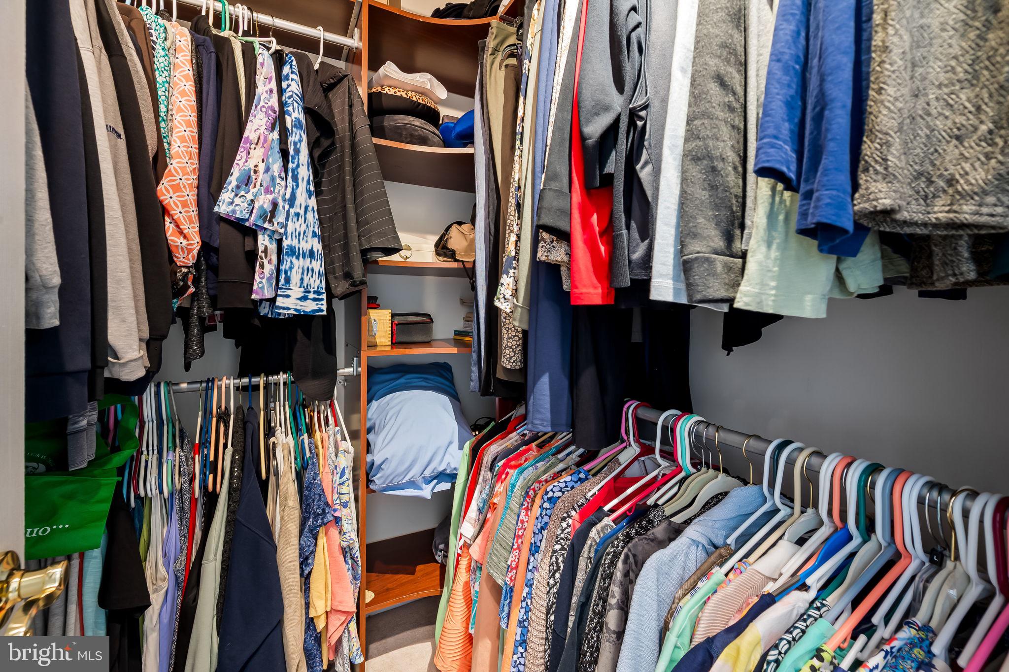 2015 Colgate Circle Forest Hill, MD 21050 - Photo 34 of 50 a view of walk in closet with clothes and shoes