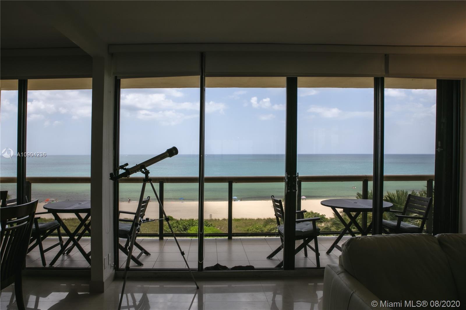 9455 Collins Avenue, Unit 707 Surfside, FL 33154 - Photo 38 of 60 a view of living room with furniture