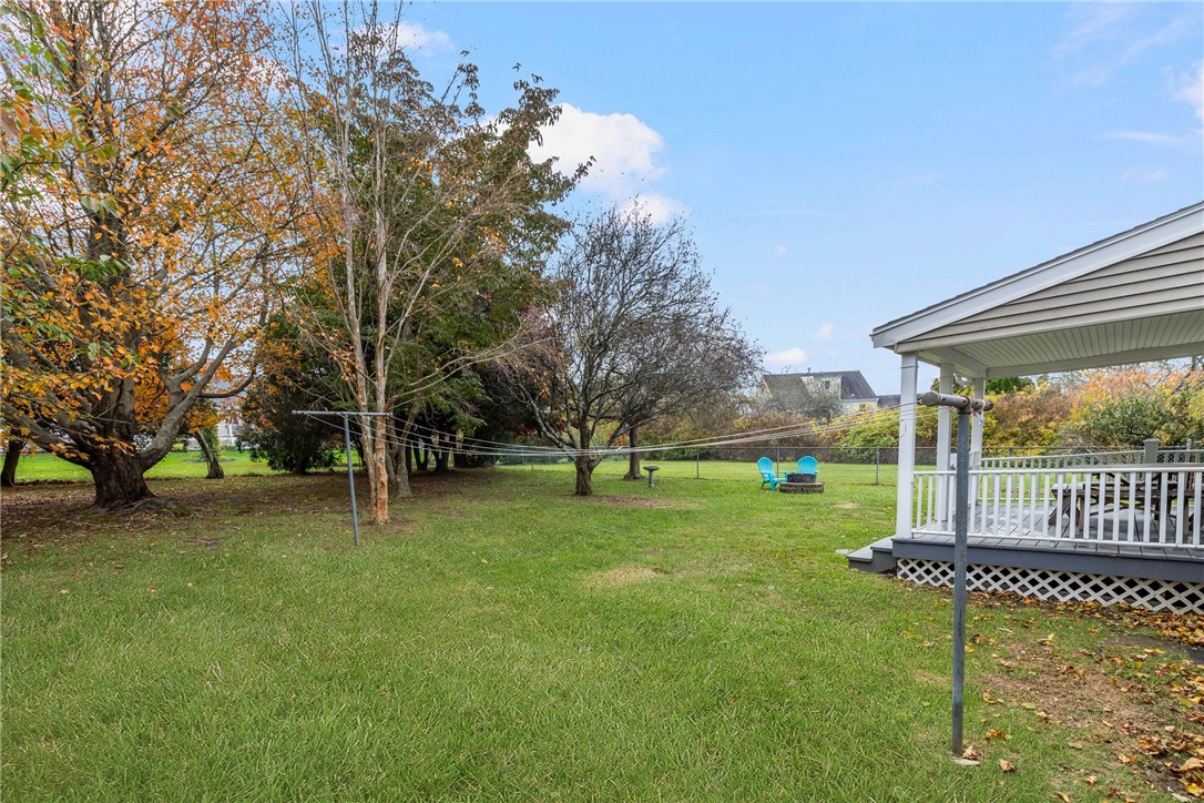 18 Coggeshall Way Middletown, RI 02842 - Photo 37 of 46 Fenced Back Yard