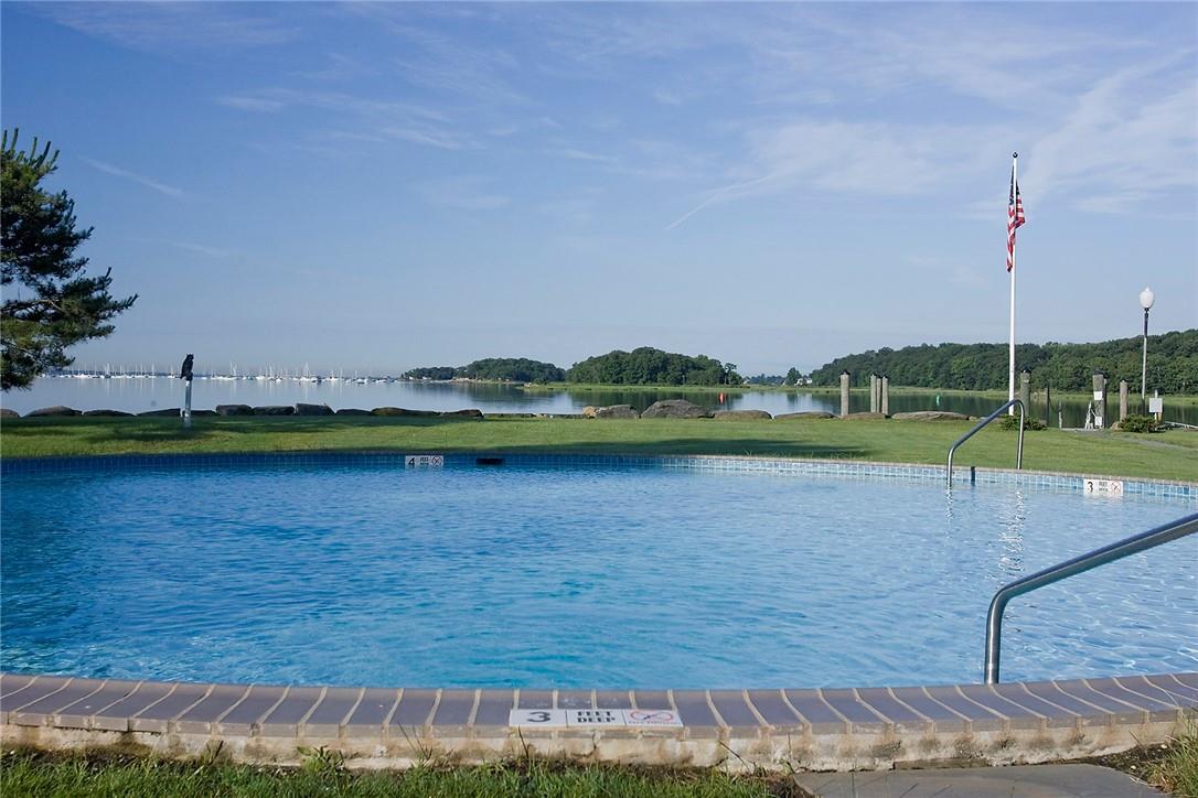 720 Milton Road, Unit N2E Rye, NY 10580 - Photo 1 of 1 View of pool overlooking Long Island Sound