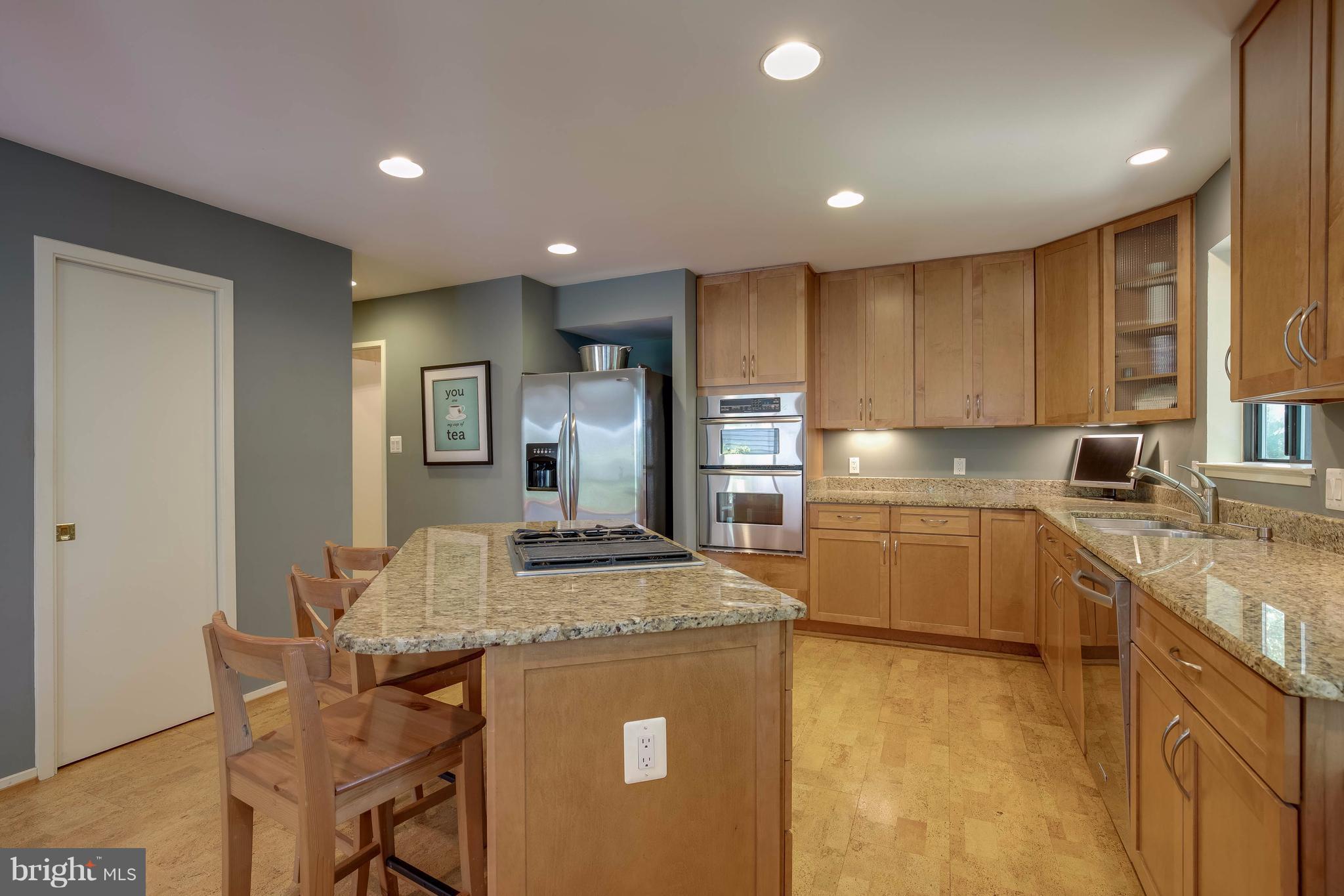 11029 Solaridge Drive Reston, VA 20191 - Photo 14 of 30 Pantry Pocket door & Under cabinet lighting.
