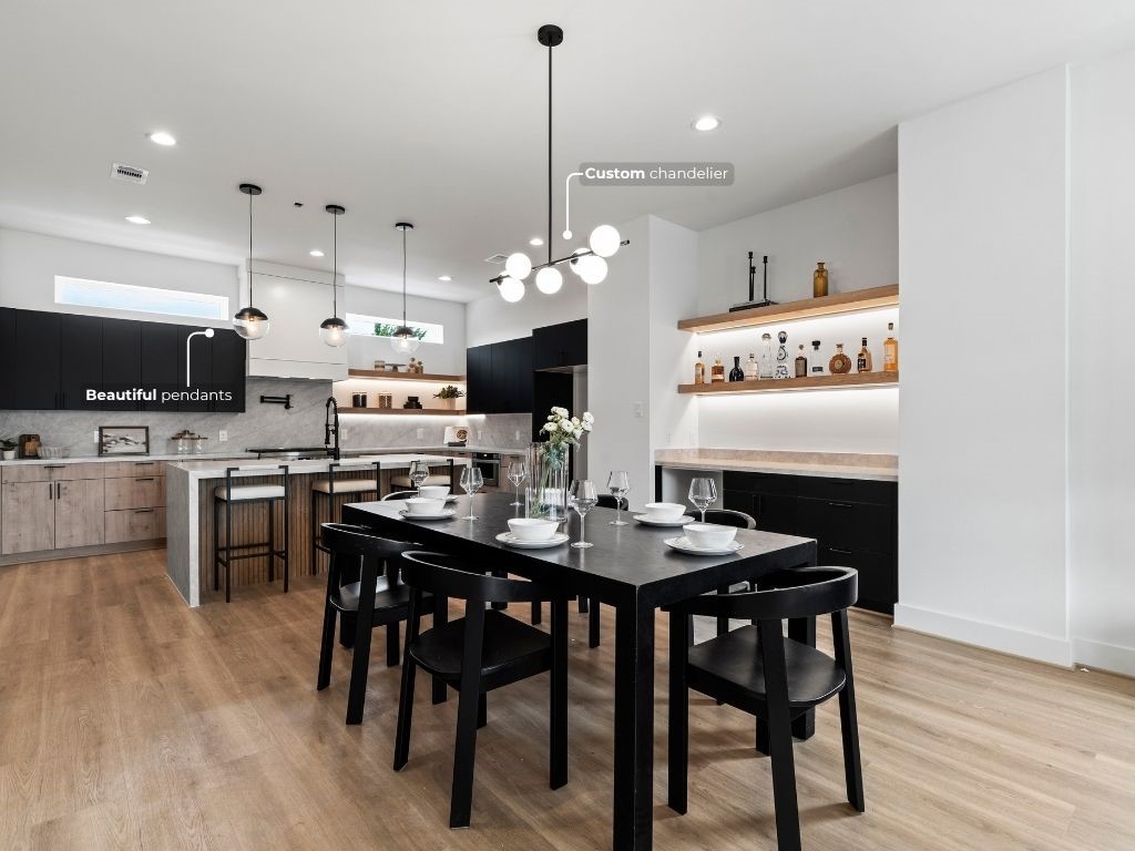 4436 Oats Street Houston, TX 77020 - Photo 10 of 37 a view of a dining room with furniture and wooden floor