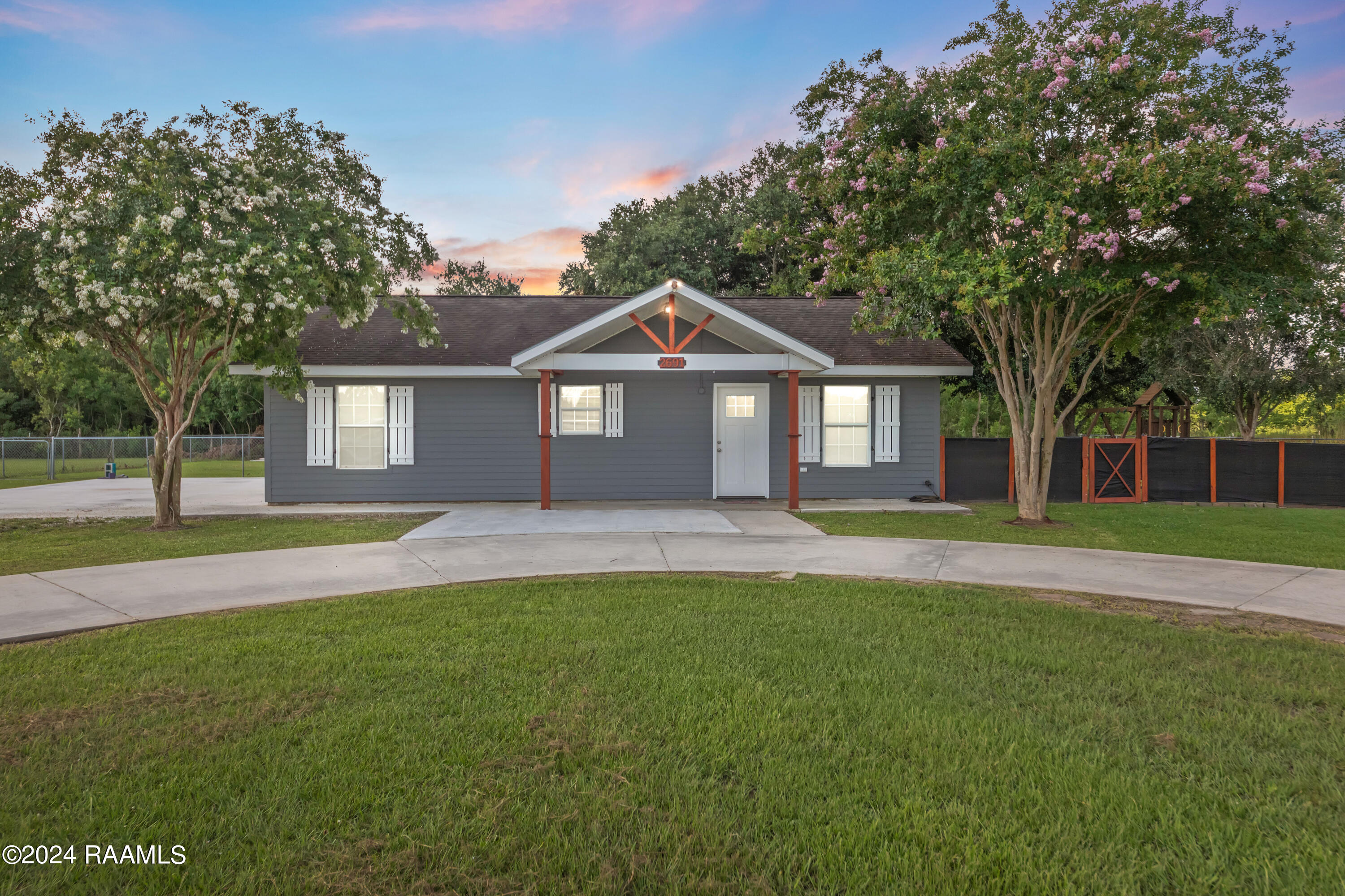 2691 Lloyd Road Maurice, LA 70555 - Photo 29 of 30 2691 Lloyd -Twilight