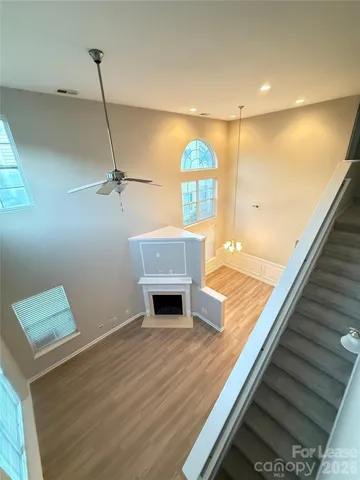 a view of a living room with a sink