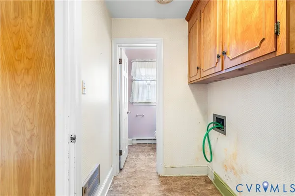 wooden floor in an empty room