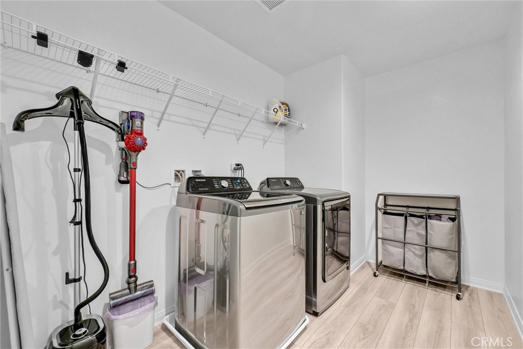 26538 San Jacinto Road Menifee, CA 92585 - Photo 28 of 34 a view of a storage & utility room with stairs