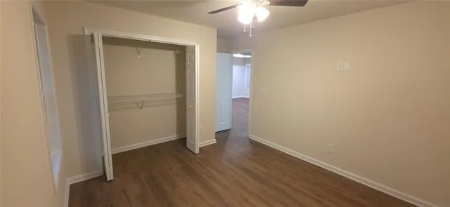 wooden floor in an empty room