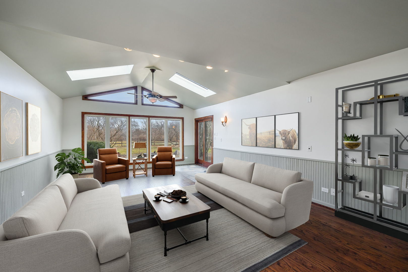 42W420 Campton Hills Road Elburn, IL 60119 - Photo 17 of 58 a living room with furniture and a large window