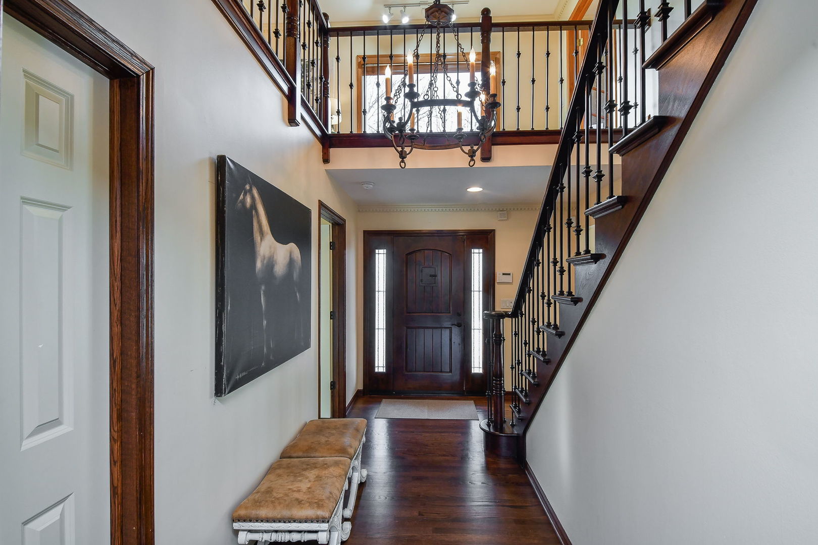 42W420 Campton Hills Road Elburn, IL 60119 - Photo 4 of 58 a view of entryway with wooden floor and door
