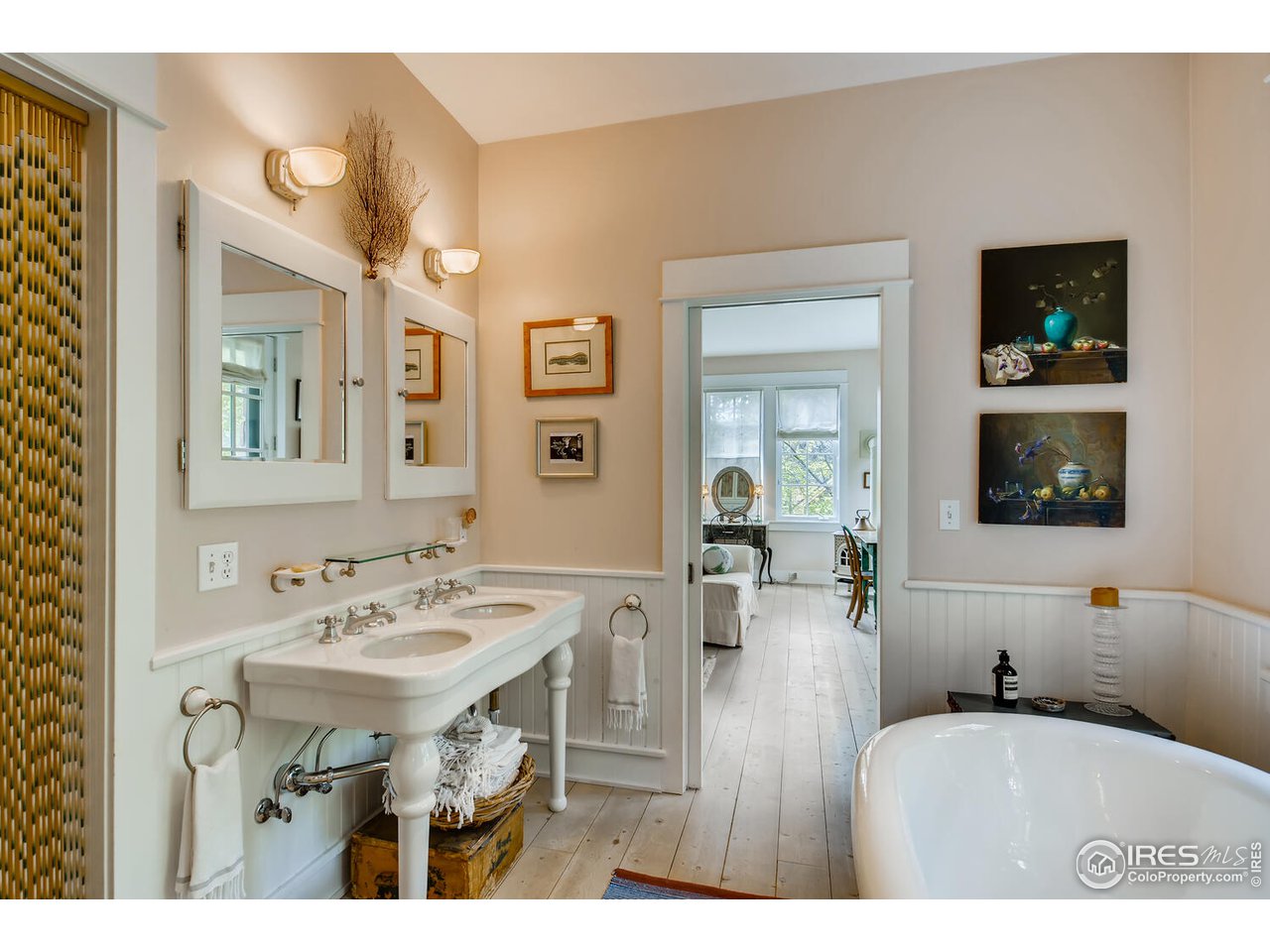 2123 4th Street Boulder, CO 80302 - Photo 23 of 40 a living room with furniture and flat screen tv