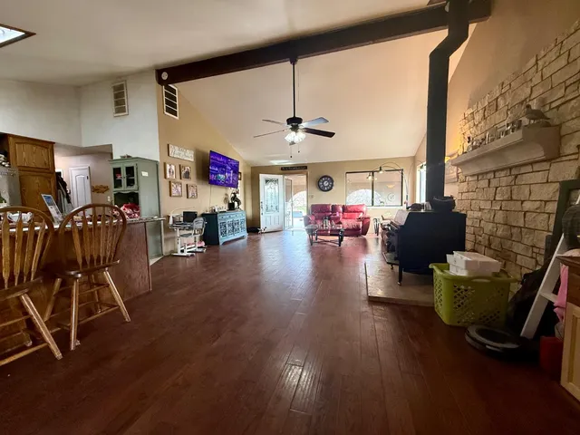a view of a house with a garage