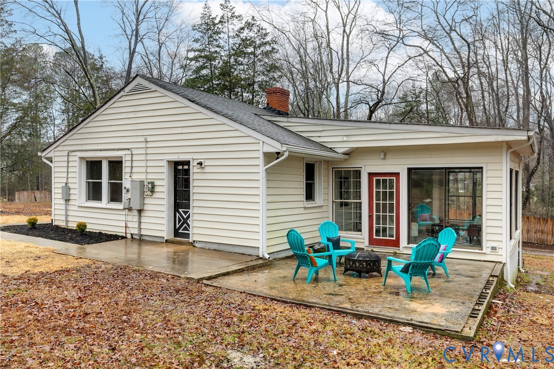 763 Oak Spring Lane Manakin-Sabot, VA 23103 - Photo 19 of 19 a view of a house with a patio