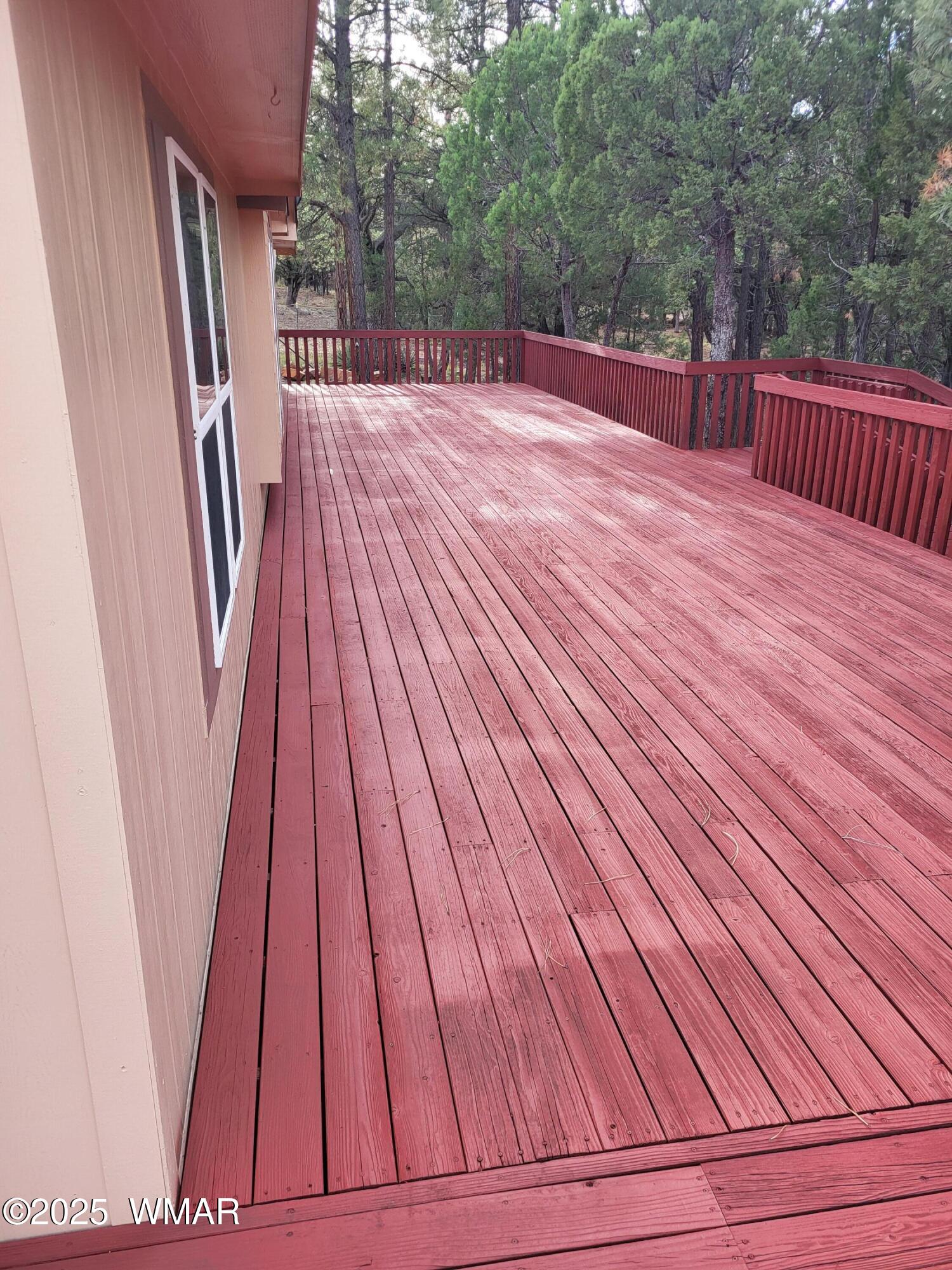 2052 Lone Mountain Road Overgaard, AZ 85933 - Photo 5 of 24 a view of deck with patio