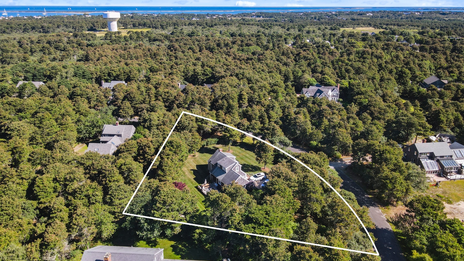 11 Sesapana Road Nantucket, MA 02554 - Photo 35 of 37 a view of a city