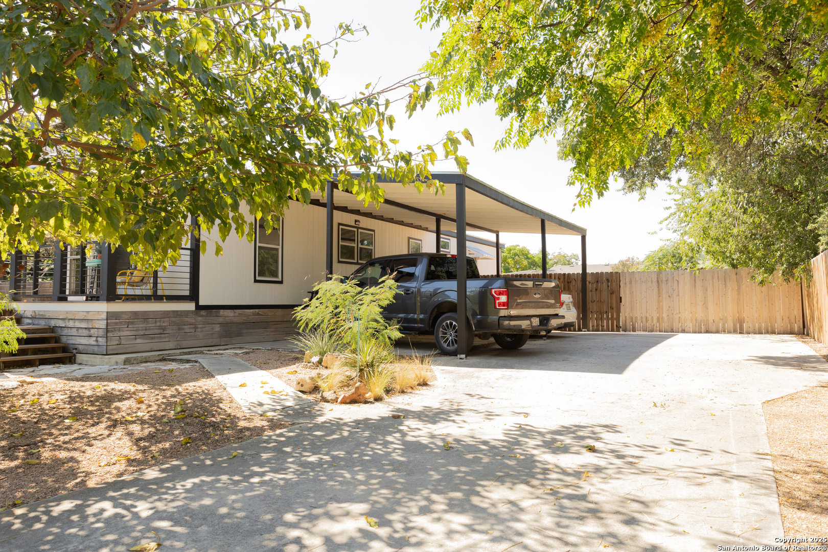 118 Flatrock Lane Junction, TX 76849 - Photo 3 of 18 a view of a house with a patio